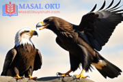 Akılsız Karga ile Kartal Masalı Ak ls