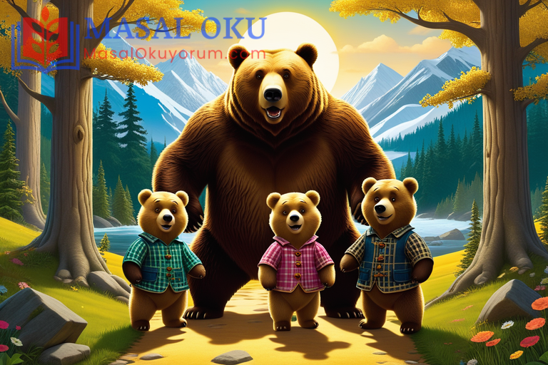 Altın Bukle ve Üç Ayıcık Masalı Altın Bukle ve Üç Ayıcık Masalı