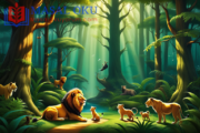 Aslan Ve Ormandaki Hayvanlar Masalı Aslan Ve