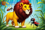 Aslan ve Karınca Masalı Aslan ve