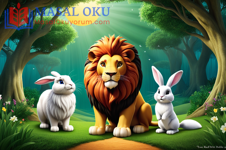 Aslan ve Tavşan Masalı Aslan ve Tavşan Masalı