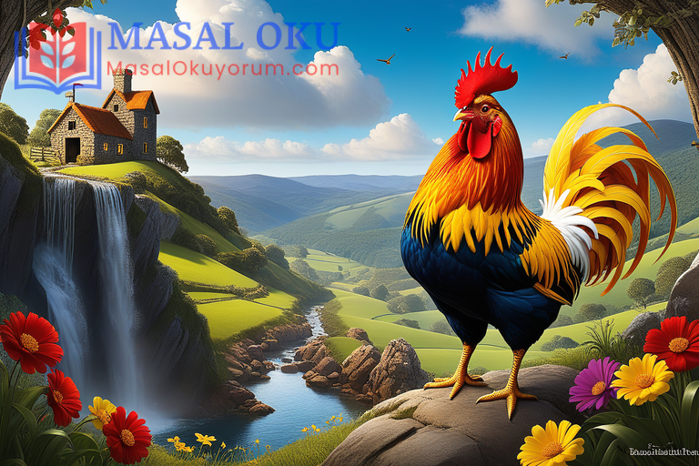 Bili Bili Horoz ve Altın Madeni Masalı Bili Bili Horoz ve Altın Madeni Masalı