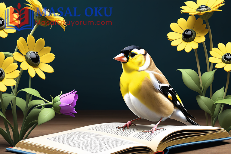 Çiçekler ve Saka Kuşu Masalı Çiçekler ve Saka Kuşu Masalı