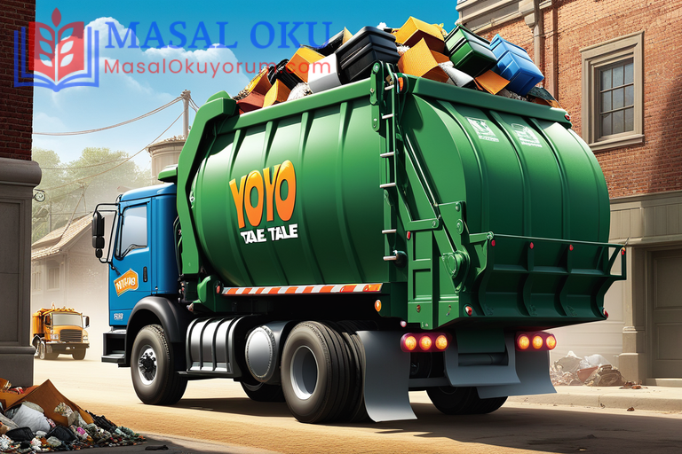 Çöp Kamyonu Yoyo Masalı