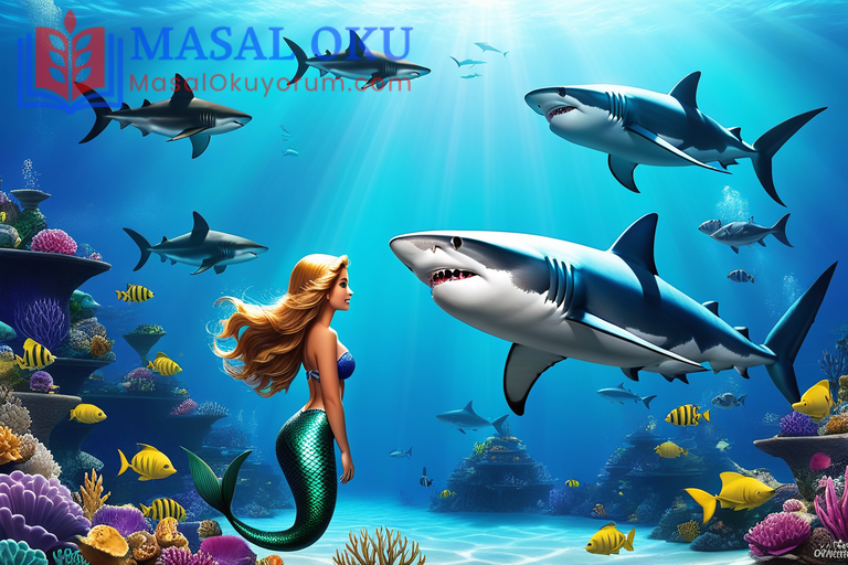 Denizkızı ve Köpekbalığı Masalı Denizkızı ve Köpekbalığı Masalı