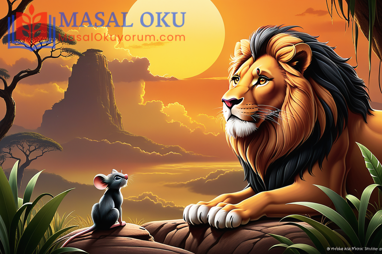 Fare ve Aslan Kralın Masalı Fare ve Aslan Kralın Masalı