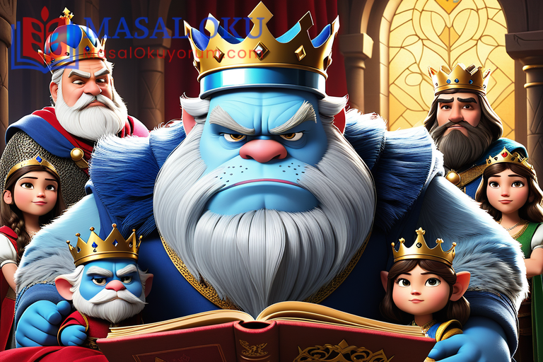 Huysuz Kral ve Sevgi Dolu Halkı Masalı Huysuz Kral ve Sevgi Dolu Halkı Masalı
