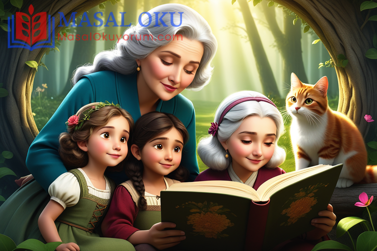 İhtiyar Kadın ve Sevimli Dostları Masalı İhtiyar Kadın ve Sevimli Dostları Masalı