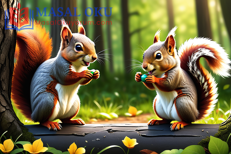 İki Küçük Sincabın 2 Gün Süren Eğlenceli Oyunu