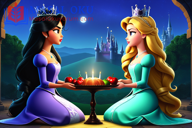 İki Küs Prensesin Barışma Şöleni Masalı İki Küs Prensesin Barışma Şöleni Masalı