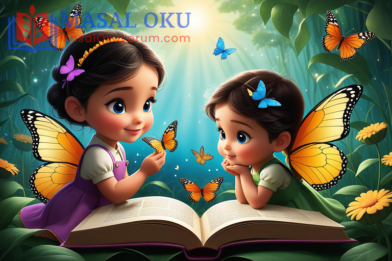 İki Minik Kelebeğin Güzel Hikayesi İki Minik Kelebeğin Güzel Hikayesi