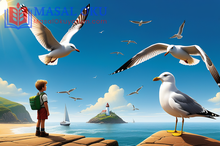 İnatçı Sinek ve Martı Masalı İnatçı Sinek ve Martı Masalı