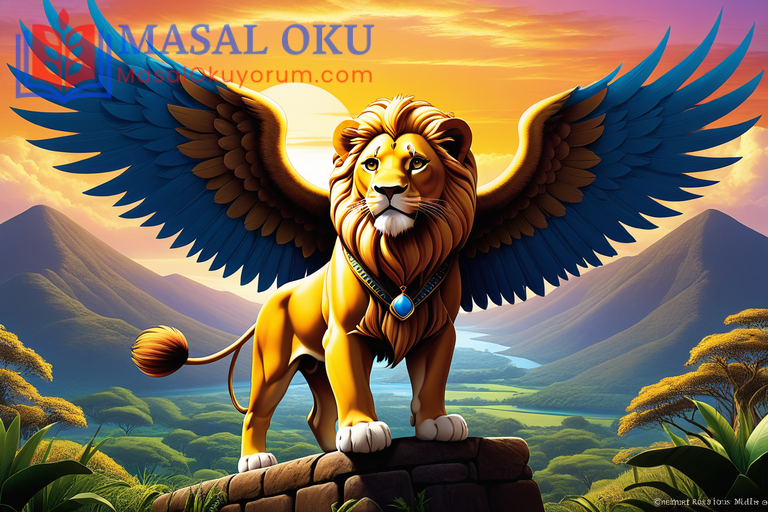 Kanatlı Aslan Cleo Masalı Kanatlı Aslan Cleo Masalı