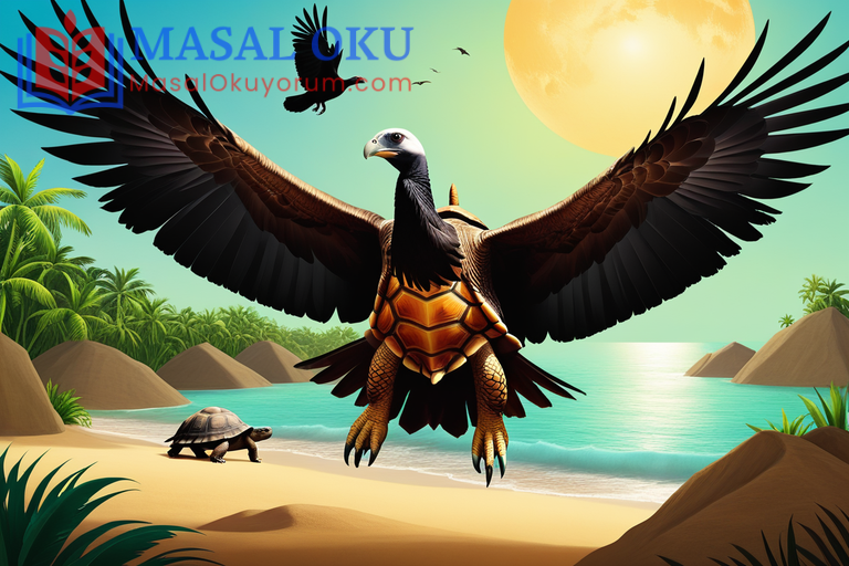 Kaplumbağa ve Akbaba Masalı Kaplumbağa ve Akbaba Masalı