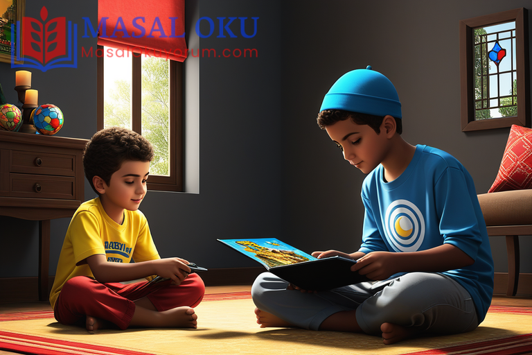 Kardeşiyle Oyunlar Oynayan Salih Masalı Kardeşiyle Oyunlar Oynayan Salih Masalı