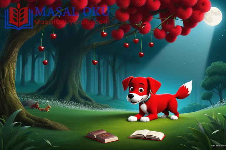 Kırmızı Köpek Kiraz Masalı Kırmızı Köpek Kiraz Masalı