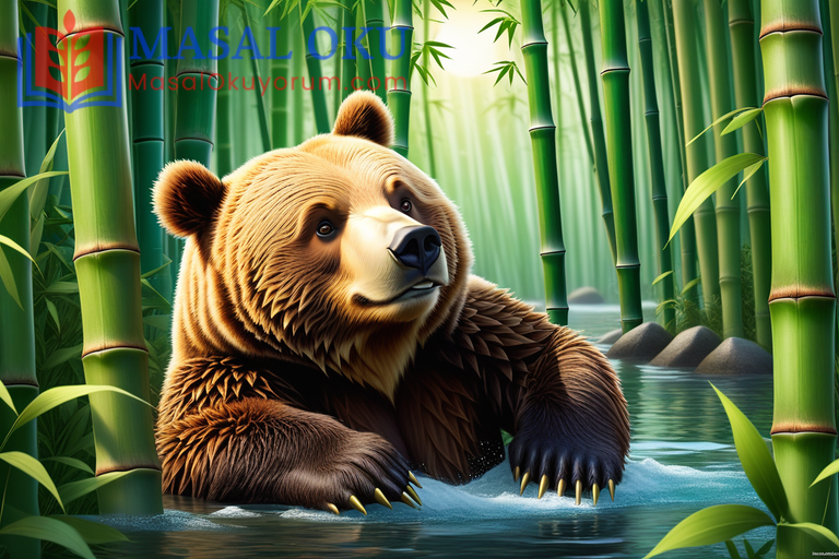 Kış Uykusuna Yatan Ayıcık Bambu Masalı