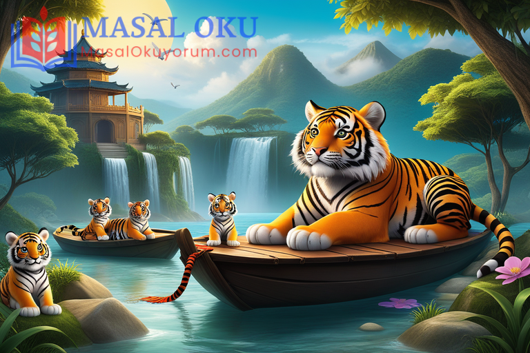 Küçük Kaplan ve Arkadaşları Masalı Küçük Kaplan ve Arkadaşları Masalı