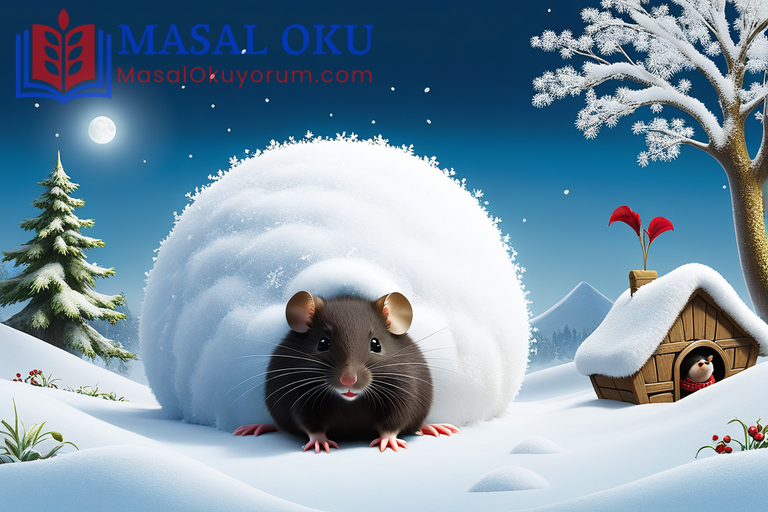 Küçük Kar Faresi ve Köstebek Masalı Küçük Kar Faresi ve Köstebek Masalı