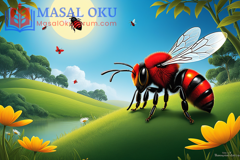 Küçük Kırmızı Arı Masalı Küçük Kırmızı Arı Masalı