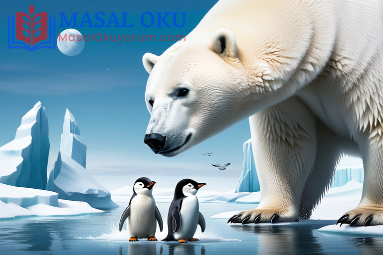 Kutup Ayısı ve Bebek Penguen Masalı Kutup Ayısı ve Bebek Penguen Masalı