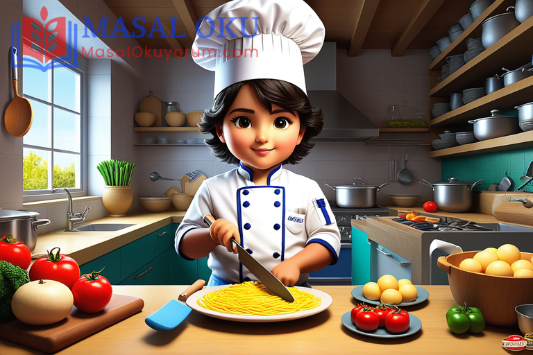 Mutfaktaki Küçük Aşçı Masalı Mutfaktaki Küçük Aşçı Masalı