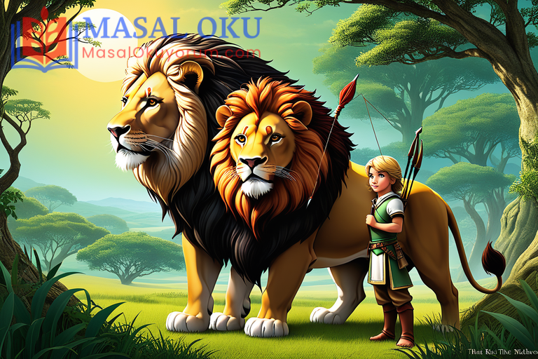 Okçu İle Aslan Masalı