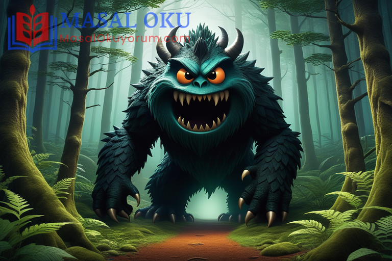 Ormandaki Korkunç Canavar Masalı Ormandaki Korkunç Canavar Masalı