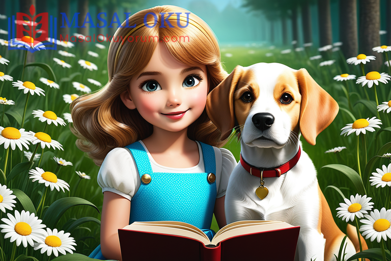 Papatya ve Köpeğin Dostluğu