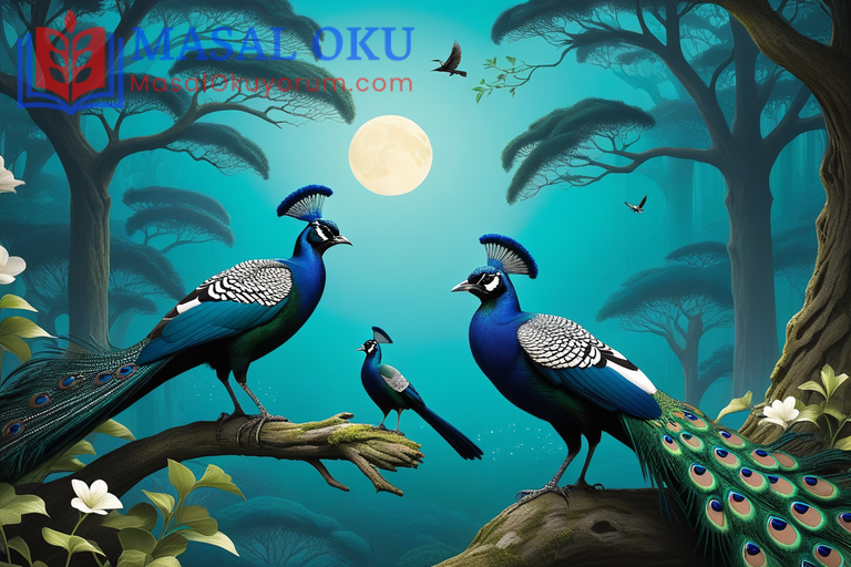 Saksağan ile Tavus kuşları Masalı Saksağan ile Tavus kuşları Masalı