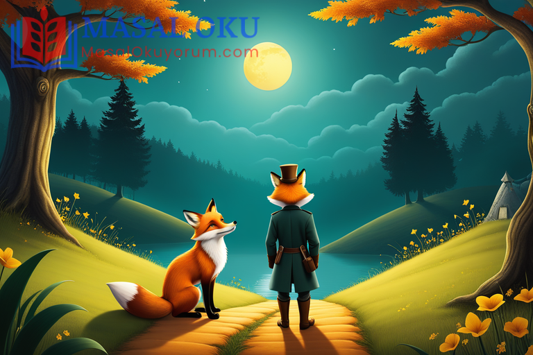 Tilki ve Adam Masalı Tilki ve Adam Masalı