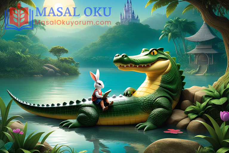 Timsah ile Küçük Tavşan Masalı Timsah ile Küçük Tavşan Masalı