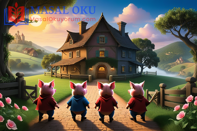 Üç Küçük Domuzcuk Masalı Üç Küçük Domuzcuk Masalı