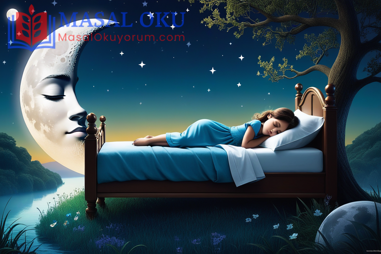 Uykusu Gelen Ay Masalı