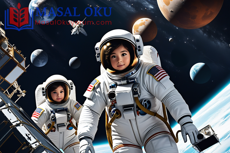 Uzayda Asılı Kalan Astronotlar Masalı Uzayda Asılı Kalan Astronotlar Masalı