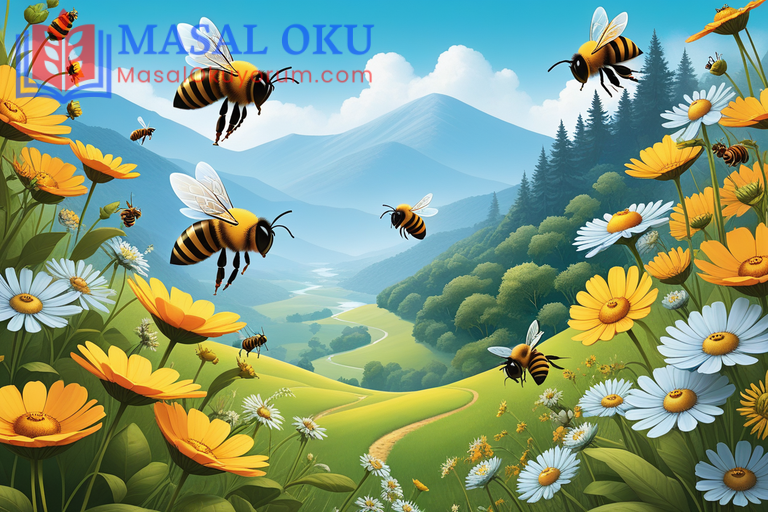 Yaban Arıları İle Bal Arıları Dostluğu Yaban Arıları İle Bal Arıları Dostluğu