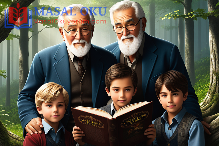 Yaşlı Adam ve Oğulları Masalı Yaşlı Adam ve Oğulları Masalı