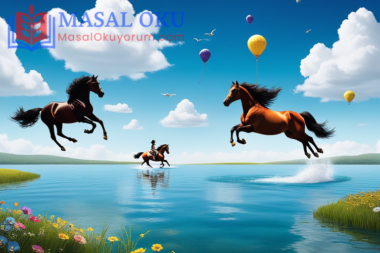 Yüzen Atlar Masalı Yüzen Atlar Masalı