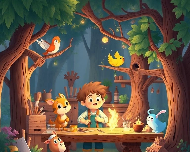 Ahşabın Büyüsü: Marangozun Destanı Masalı Ahşabın Büyüsü: Marangozun Destanı Masalı