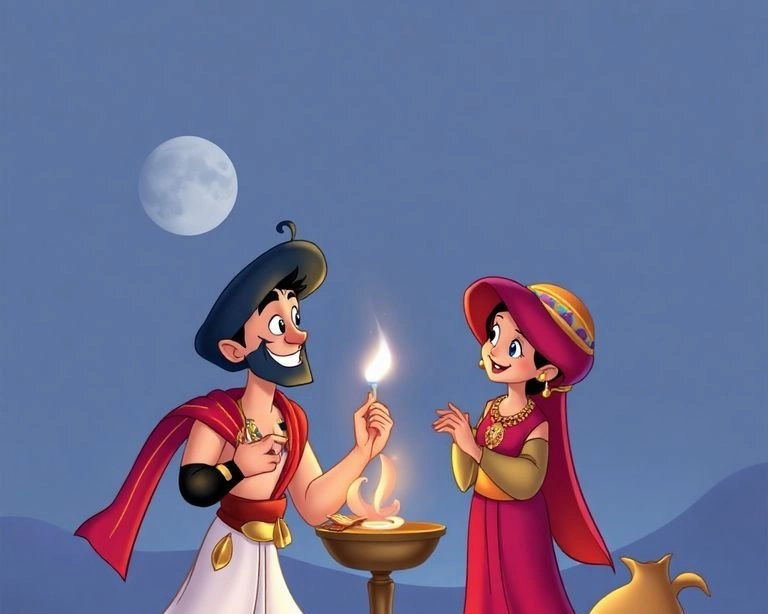 Aladdin ve Sihrin Sırrı Masalı Aladdin ve Sihrin Sırrı Masalı