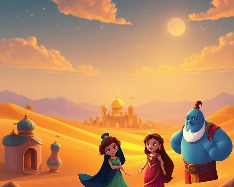 Aladdin'in Kayıp Şehri Masalı