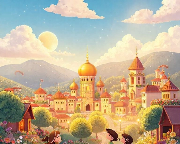 Altın Şehirde Bir Gün Masalı Altın Şehirde Bir Gün Masalı