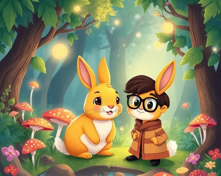 Altın Tavşan ve Biyolog Masalı Masalı Altın Tavşan ve Biyolog Masalı Masalı