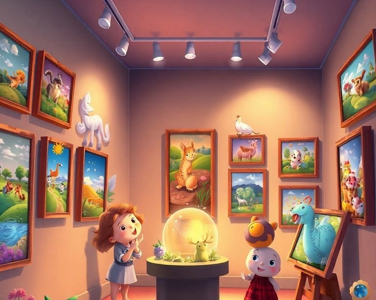 Amatör Ressamın Sergisi: Sanatın Yolu Masalı Amatör Ressamın Sergisi: Sanatın Yolu Masalı