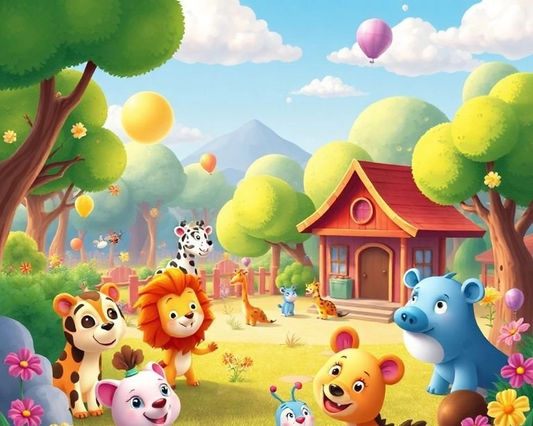 Anaokulu Hayvanat Bahçesi Masalı Anaokulu Hayvanat Bahçesi Masalı