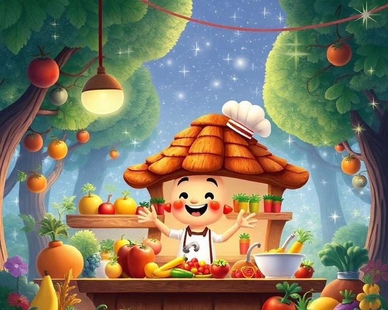 Aşçı Tavşan ve Masal Yemeği Masalı Aşçı Tavşan ve Masal Yemeği Masalı