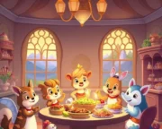 Aşçının Zorlu Görevi: Sarayda Yemek Yarışması Masalı A n