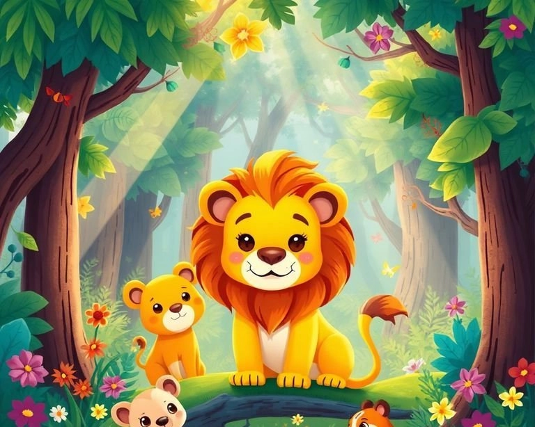 Aslanın Rüya Ormanı Masalı Aslanın Rüya Ormanı Masalı