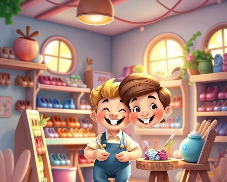 Ayakkabı Boyacısının Gülen Yüzü Masalı Ayakkabı Boyacısının Gülen Yüzü Masalı