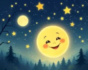 Ayı ile Yıldızların Dansı Masalı Ay ile